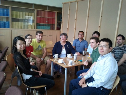 Lucy Fielding, Dawn retiring, Mathew Peet, Torrin MacKay, Sanbao Lin, Steve Ooi, Shinichi Nambu, Hector Pous, Ducklings,Graham Pullan from the Engineering Department, Mathew Peet, Yoshiaki Tsukada (Head of Innovation and Technology at Mitsubishi Heavy Industries, and Hikaru Tashiro from MHI