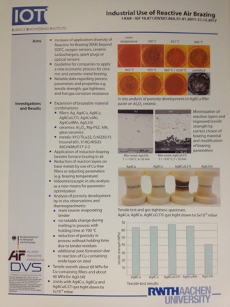 Amir Shirzadi at  Diffusion Bonding Conference, Aachen-Germany and St Pancras station in London