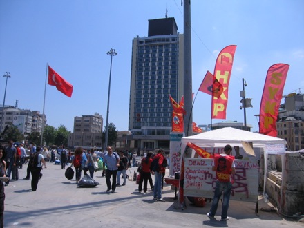 Amir Shirzadi and his father in Turkey
