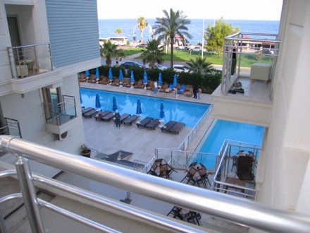 Amir Shirzadi and his father in Turkey