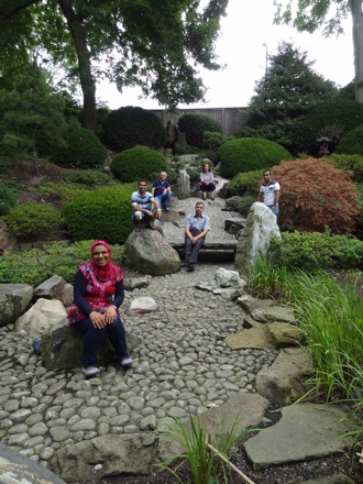 Hala Salman Hasan, Botanical Gardens, Cleaveland, Ohio, USA