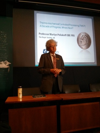 Charles Hatchett Award,CBMM, Royal Society, London, River Thames, metallurgy, steel