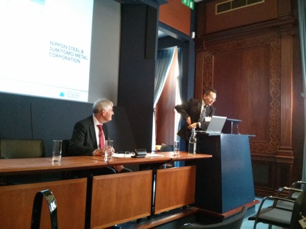 Charles Hatchett Award,CBMM, Royal Society, London, River Thames, metallurgy, steel