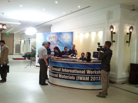 Harry Bhadeshia in Dubai,  5th Workshop organised by the Ras Al Khaimah Centre for Advanced Materials