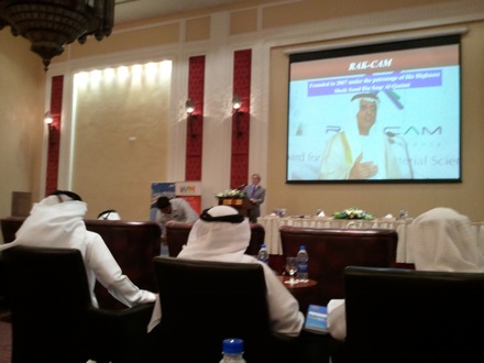Harry Bhadeshia in Dubai,  5th Workshop organised by the Ras Al Khaimah Centre for Advanced Materials