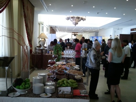 Harry Bhadeshia in Dubai,  5th Workshop organised by the Ras Al Khaimah Centre for Advanced Materials