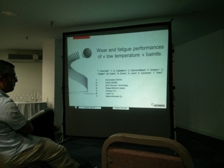 Euromat 2013, Seville, Spain, Phase transformations and complex properties research group, Harry Bhadeshia