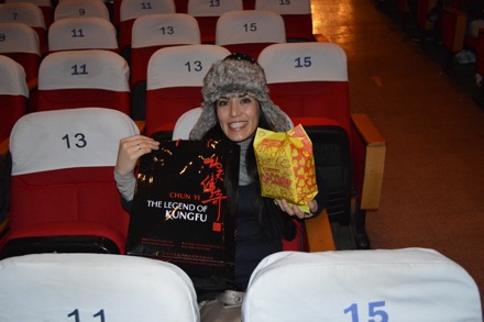 Hector Pous, Andrea, China, Beijing, December 2012, Yan Pei