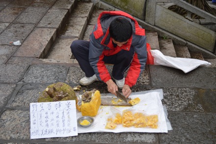 Hector Pous, Andrea Sanchez Valencia, China, Guillin, December 2012