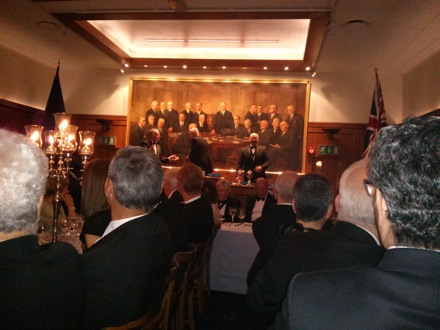 IOM3 awards ceremony in London, 2013