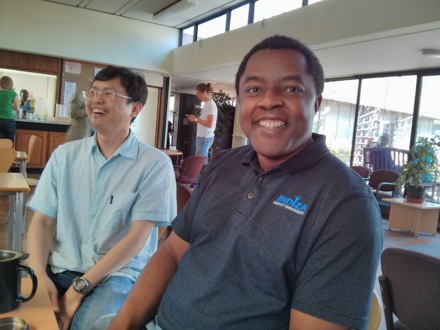 Tata steel film crew, Mandla Sibanda, Harry Bhadeshia, Lucy Fielding, Matthew Peet, National Physical Laboratory, Poynting balance, Alan Turing, thermal desorption analysis