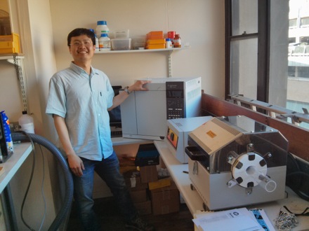 Tata steel film crew, Mandla Sibanda, Harry Bhadeshia, Lucy Fielding, Matthew Peet, National Physical Laboratory, Poynting balance, Alan Turing, thermal desorption analysis