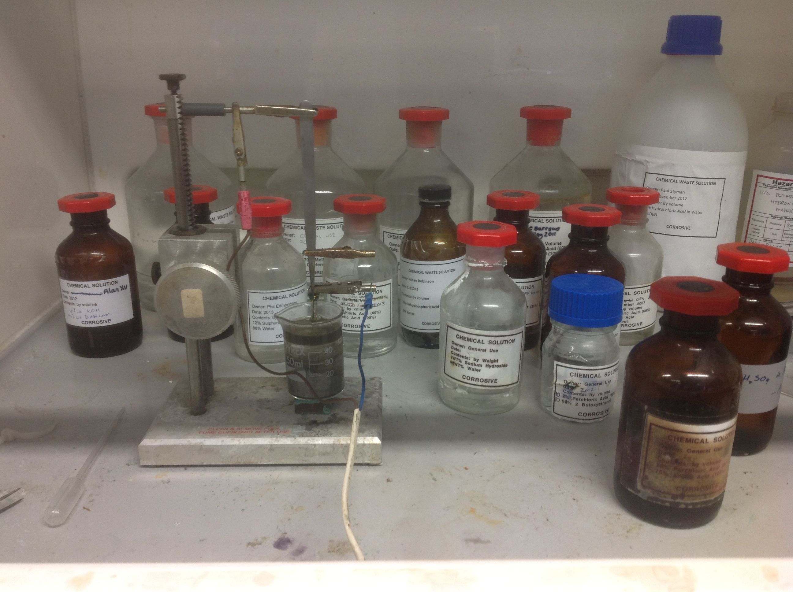 APT-09_Setup of the first stage  sample preparation for atom probe
