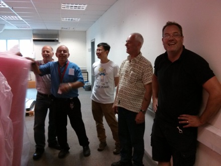 new building, Phase transformations and complex properties research group, computational metallurgy group