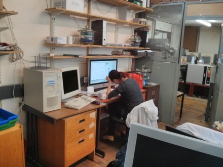 new building, Phase transformations and complex properties research group, computational metallurgy group