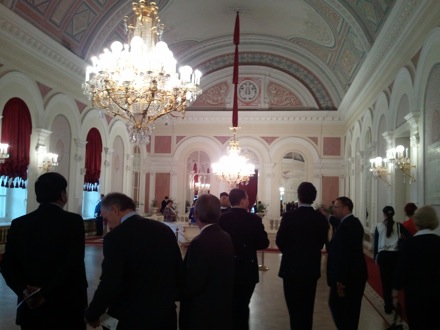 Boshoi theatre, Moscow, CBMM, Yan Pei, Harry Bhadeshia, pipeline meeting, niobium