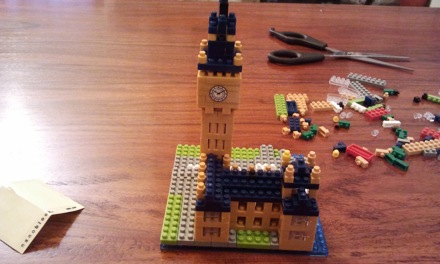 Nanoblocks of Lego, Lego, Houses of Parliament, Eunjeong Kwon, Harry Bhadeshia