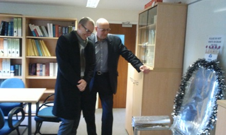 David Bombac, Hala Salman Hasan,  Hector Pous, Harry Bhadeshia, Guo Lei, Tata Steel, Port Talbot, Swansea University, South Wales Materials Society