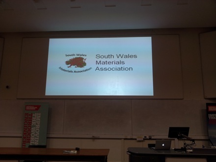 David Bombac, Hala Salman Hasan,  Hector Pous, Harry Bhadeshia, Guo Lei, Tata Steel, Port Talbot, Swansea University, South Wales Materials Society