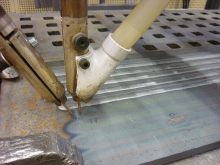 Kamellia Dalaei,Vital Batista, Tim Ramjaun, arc welding, ESAB AB, Sweden, Gothenburg