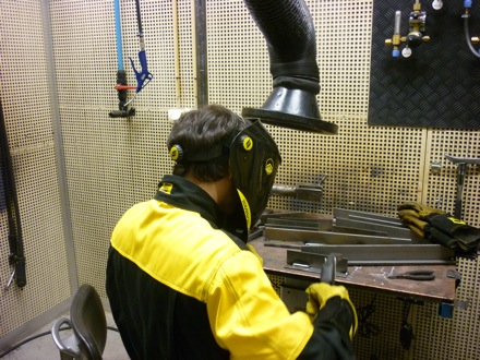 Kamellia Dalaei,Vital Batista, Tim Ramjaun, arc welding, ESAB AB, Sweden, Gothenburg