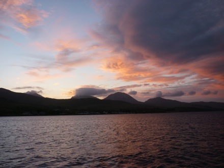 Tim Ramjaun, sailing around Scotland