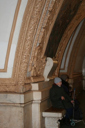 Yan Pei in Moscow, Russian Federation