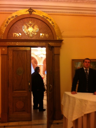 Yan Pei in Moscow, Russian Federation