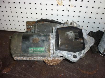 Tim Ramjaun, Starter motor…teeth to turn flywheel