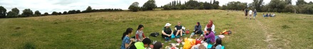 PT Group picnic, Grantchester, Cambridge, Cambridge University