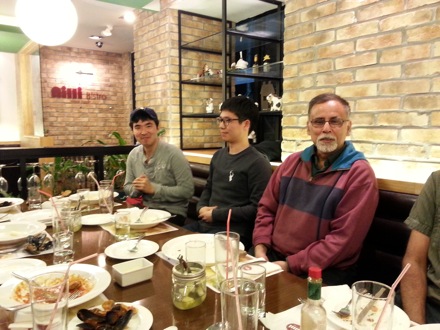 Gangnam style, rice cakes, defeat party, Seung Woo Seo, Dong Woo Suh, Nirupam Chakraborty, austenite-ferrite interface, Harry Bhadeshia