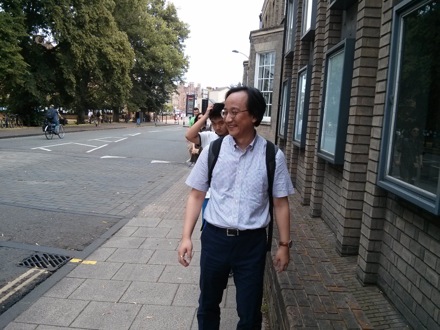 Jer Ren Yang, Hala Salman Hasan, Aseel Hamdany, Daniel Gaude Fugarolas, Amir Shirzadi, UK-China meeting, Kings Cross Station, Darwin College, Dong Woo Suh, Lucy Fielding, Jee Hyun Kang