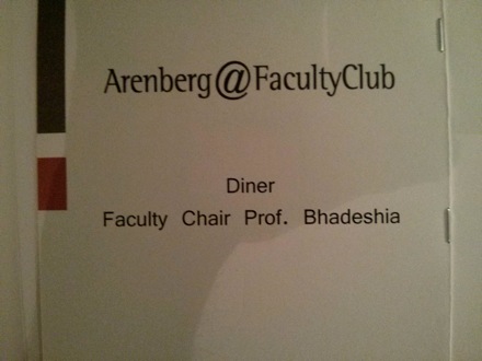 Belgian Francqui Chair, Harry Bhadeshia, steels, metallurgy, KU Leuven