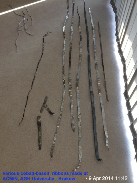 Amir Shirzadi, melt spinning, rapid solidification, metallurgy