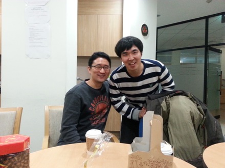 Harry in Moscow, March 2014, visiting NUST-MISIS