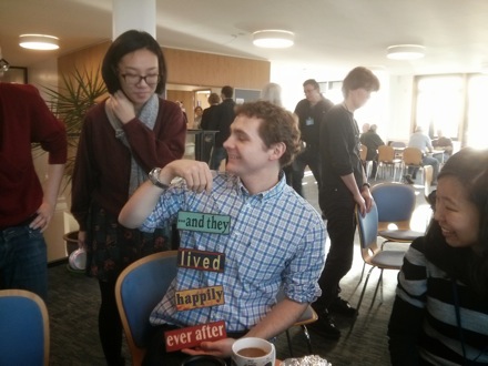 present for Chris Hulme-Smith who got married