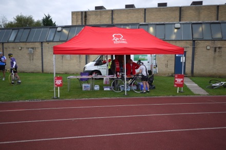 Oxford to Cambridge bicycle ride, British Heart Foundation