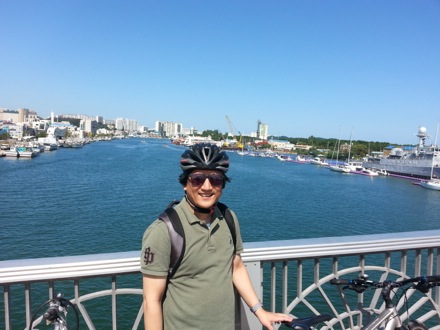 training in South Korea, Oxford to Cambridge bike ride, British Heart Foundation, Dong Woo Suh, Harry Bhadeshia