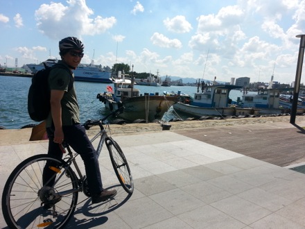 training in South Korea, Oxford to Cambridge bike ride, British Heart Foundation, Dong Woo Suh, Harry Bhadeshia