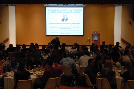 Charles Barrett, Charles Barrett Silver Medal, ASM, American Society of Materials, Harry Bhadeshia, Golden Colorado
