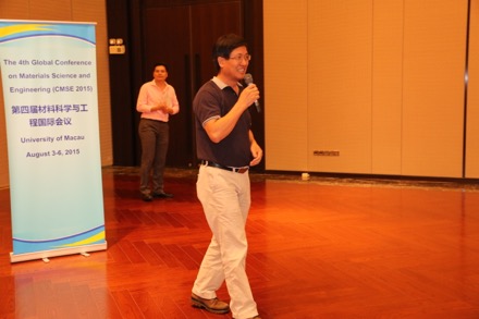 Conference on Materials Science and Engineering, Macau, University of Macau, Harry Bhadeshia