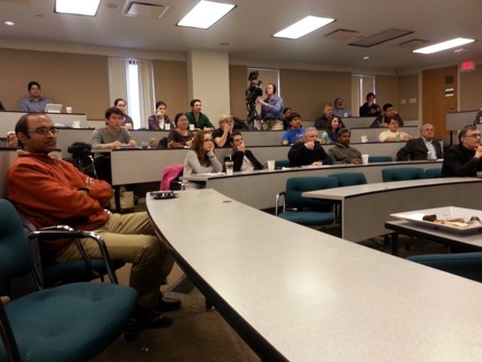 Harry Bhadeshia at the Case Western Reserve University to deliver the 2015 Van Horn Distinguished Lectures