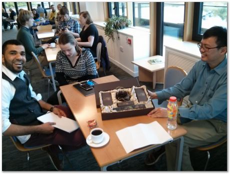 Russian chocolates, Rails and Houffalize in Belgium, Harry Bhadeshia