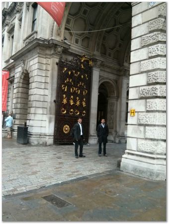 Entrance to the Royal Society of Chemistry, Burlington House, London A meeting at Kings Cross station, with BP Castrol, the Faroe Islands, The Royal Society of Chemistry, CBMM Charles Hatchett Seminar, Robert Boyle, and POSTECH.