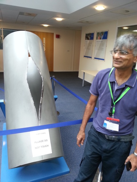 TWI, the welding institute, burst test, gas transmission pipeline, Harry Bhadeshia, Stoyan Smoukov, spiral staircase