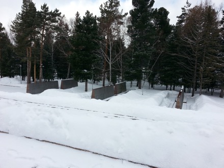 War Memorial, Tomsk, Russian Federation, Siberia, Harry Bhadeshia, Lindsey Greer, phase transformations and complex properties research group