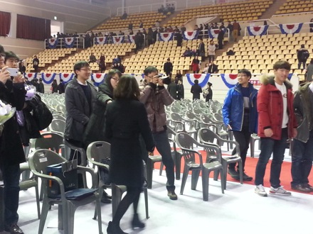 Graduation ceremony, POSTECH, 2015, You Young Song, Yong Hoon and Seung Woo Suh, Harry Bhadeshia