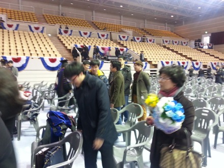 Graduation ceremony, POSTECH, 2015, You Young Song, Yong Hoon and Seung Woo Suh, Harry Bhadeshia