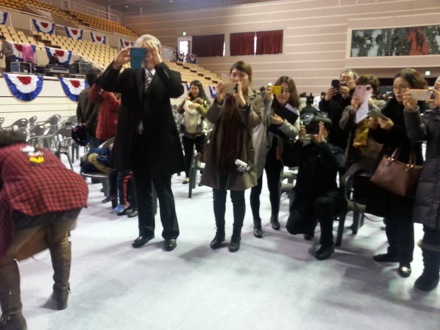 Graduation ceremony, POSTECH, 2015, You Young Song, Yong Hoon and Seung Woo Suh, Harry Bhadeshia