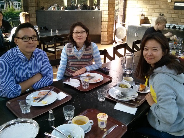 Wen Di, Yanhui Zhang, Hyunjeong Lee, Steve Ooi, Tim Ramjaun, Mark Manning, Hans-Åke,Sundberg, Adam Stahlkrantz, Saurabh Kundu, Macau, Qui Xiaolin, He Jianguo,  Hyunjeong Lee (GIFT, on the right) in Darwin College